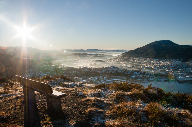 Bergen sunrize